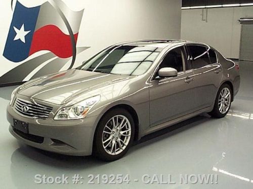 2008 infiniti g35 sport sedan sunroof nav rear cam 85k texas direct auto