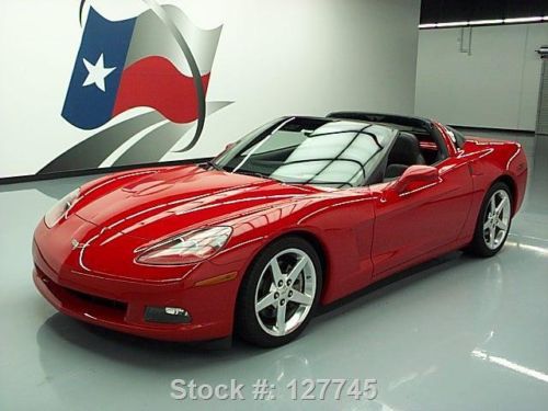 2005 chevy corvette 6.0l v8 6-speed htd leather hud 29k texas direct auto