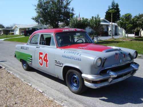 1954 mercury, vintage race/rally car, lacarrera panamericana, classic, roadrace