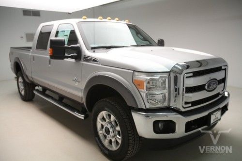 2013 srw lariat crew 4x4 fx4 navigation sunroof leather 20s aluminum diesel