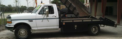 1996 ford f450 xlt flatbed