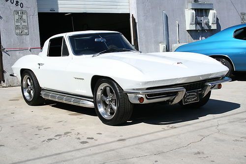 1967 corvette number matching factory air side exhaust 4-speed l@@k video !