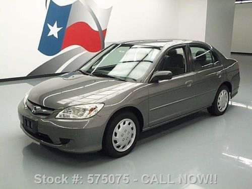 2004 honda civic lx sedan auto cruise control one owner texas direct auto