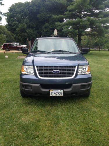 2003 Ford Expedition XLT Sport Utility 4-Door 4.6L Blue, image 1