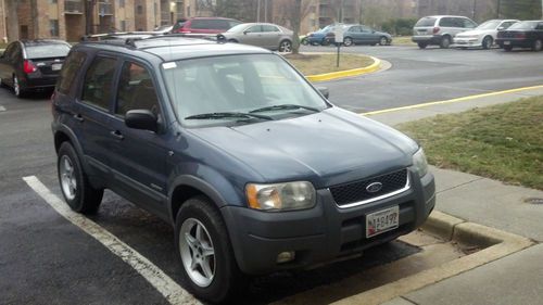 2001 ford escape xlt sport utility 4-door 3.0l