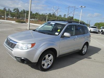 2009 subaru forester 2.5l h4 awd pzev moonroof alloy one owner clean carfax l@@k