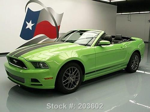 2013 ford mustang convertible v6 mca edition shaker 13k texas direct auto