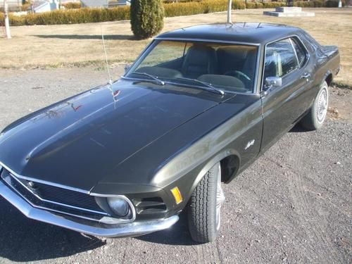 1970 ford mustang coupe 302 factory a/c low original miles