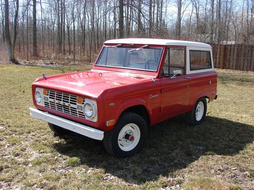 1968 early bronco wagon 289 v8 with 24,000 original miles, uncut!