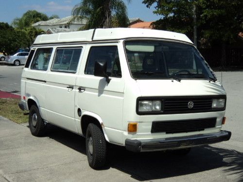 1987 vw vanagon gl westfalia t3 westy full camper wagon