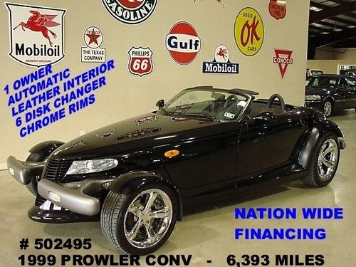 1999 prowler convertible,leather,6 disk cd,chrome wheels,6k,we finance!!