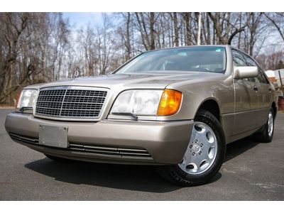 1992 mercedes benz 500sel s500 37k super low miles rare serviced loaded v8 5.0l