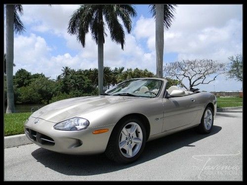 99 xk8 convertible! low miles, clean carfax, harman sound system, leather fl