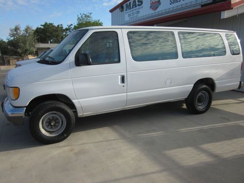 1996 ford e-350 econoline club wagon xlt hd extended passenger van 2-door 5.8l