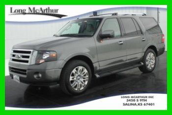 2011 limited 4x4 low miles 5.4 v8 heated/cooled leather microsoft sync sat radio