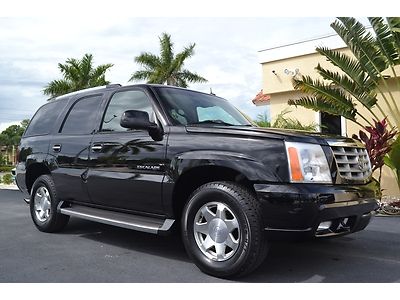 Florida escalade all wheel drive 61k sun roof carfax certified heated leather