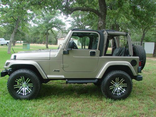 Jeep Wrangler For Sale In Texas >> Buy used 2003 Jeep Wrangler Sahara Sport Utility 2-Door 4 ... Jeep Wrangler For Sale In Texas >> Buy used 2003 Jeep Wrangler Sahara Sport Utility 2-Door 4 ...