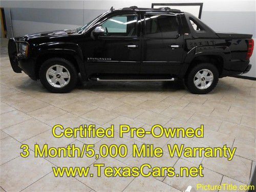 07 avalanche z71 4x4 leather sunroof navi certified pre-owned warranty we financ