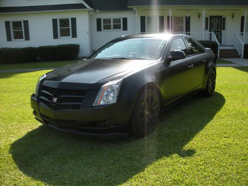 Buy Used 2008 Matte Black Cadillac Cts No Reserve All