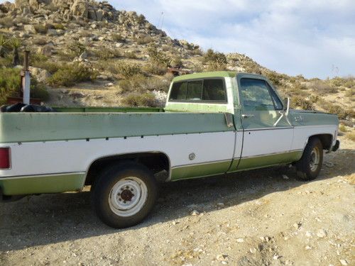 1975 Chevy Truck  Pick Up  Runs Great  Good Work Truck, US $3,500.00, image 3