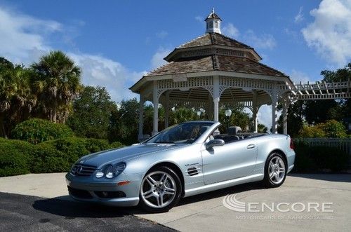 2005 mercedes benz sl55 amg roadster**pano roof**amg pack**navi**keyless go**