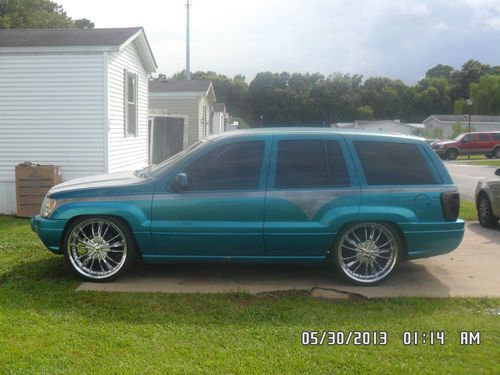 Buy Used 99 Jeep Grand Cherokee Custom Bagged On 22s In