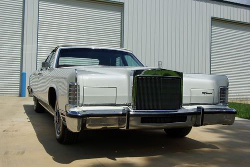 1978 lincoln continental 4-door convertible (1 of 3 in the world!)