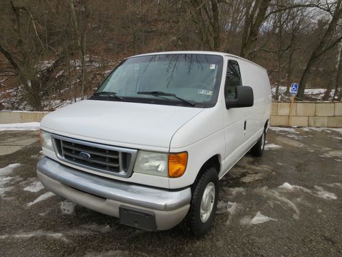 2003 ford e150 cargo delivery van, half ton, inspected, very clean