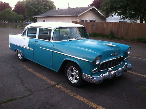 Buy Used 1955 Chevrolet Bel Air Base Sedan 4 Door 3 8l In Junction
