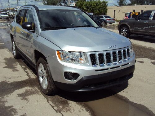 Silver 2012 jeep compass with gray interior and only 10k miles!!!