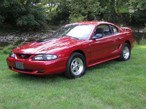 1996 ford mustang gt coupe 2-door 4.6l supercharged, 5 speed
