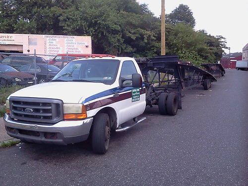 1999 ford f350 car/toy hauler tow truck