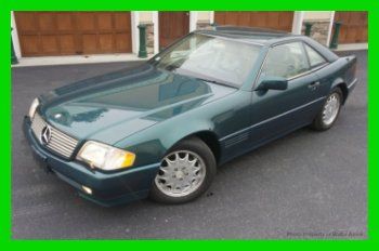 1995 sl500 (std is estimated) used 5l v8 32v automatic convertible