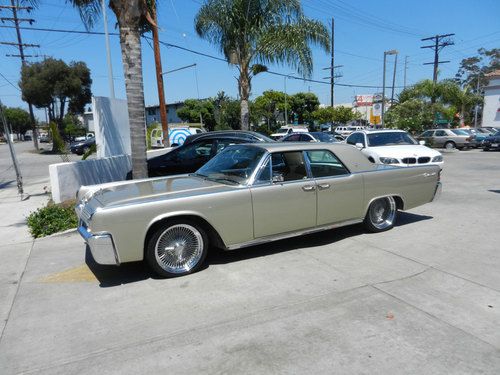 1963 lincoln continental owned by dj muggs of cypress hill 85,316 original miles