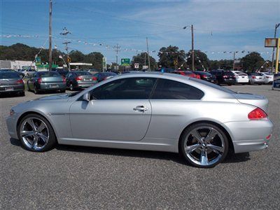 2006 bmw 650i we finance must see factory 21inch bmw rims every options nav