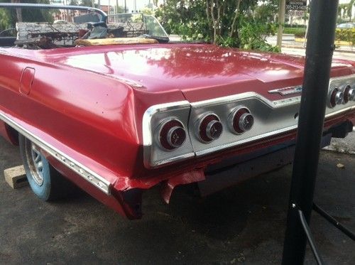 1963 chevy impala super sport convertible