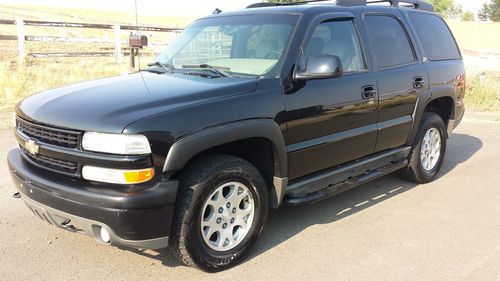 2003 chevy tahoe z71 3rd row fully loaded 1 owner super low miles no reserve!