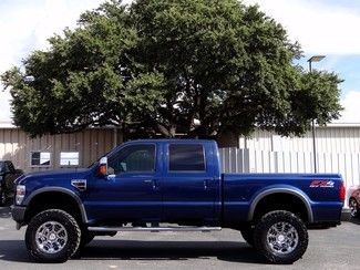 2008 blue fx4 6.4l v8 4x4 leather nitto lifted diesel power stroke we finance!