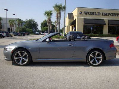 2010 bmw 650 sport convertible - loaded - 16,685 miles - msrp $94,820.00 - save