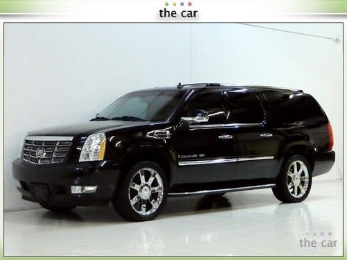 08 escalade awd ultra luxury edition nav cam phone dvds roof 22s loaded pristine