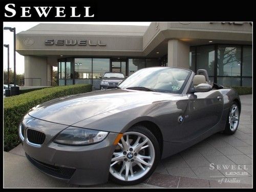 2008 bmw z4 convertible only 46k miles! sport premium bluetooth hid heated seats