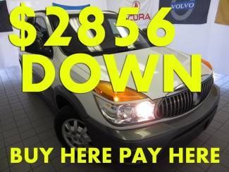 2003(03) buick rendezvous cx awd! save big! beautiful white! clean!!!