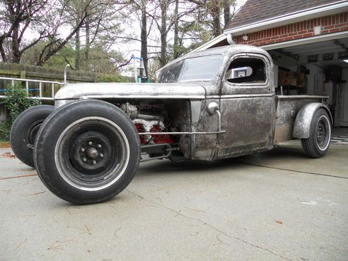 1938 chevy rat rod truck '38 hot-rod chopped, channeled,&amp; lowered no reserve!