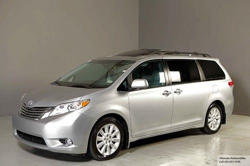 2011 toyota sienna limited nav dvd panoroof 7-pass pwr doors 3row pdc rearcam !