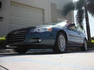 2006 chrysler sebring touring loaded leather low miles run great finance avail