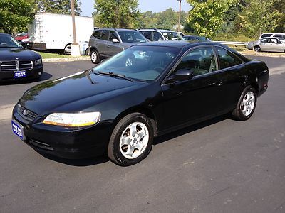 No reserve 1999 honda accord v6 coupe 2 owner no accidents leather sunroof