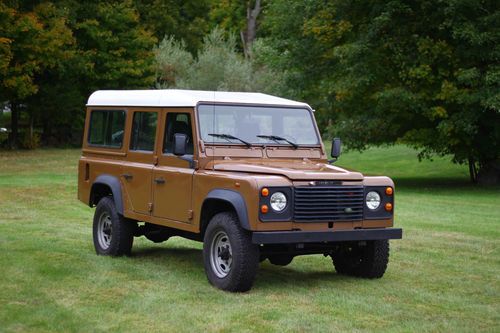 1984 land rover defender 110 300tdi turbo diesel left hand drive refurbished