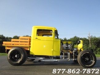 1932 ford hot rod pickup truck yellow service receipts and history of completion