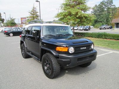 2007 toyota fj cruiser v-6 6 spd 4wd 1 owner clean car fax 4 new bf tires 85k ct