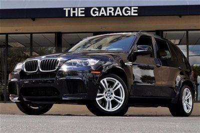 2011 bmw x5 m 555 hp twin-turbo v8,carbon black over bamboo beige!!,only 17k!!
